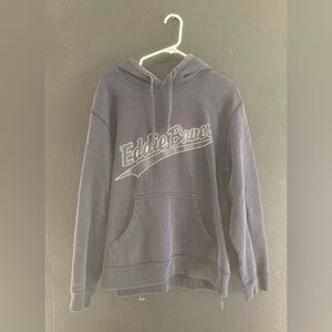 Eddie Bauer Blue Sweater Cozy Cotton Blend